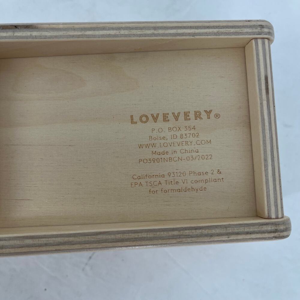 Lovevery The Thinker Ball Drop Box Sliding Top Toy Wooden No Balls - Picture 3 of 5